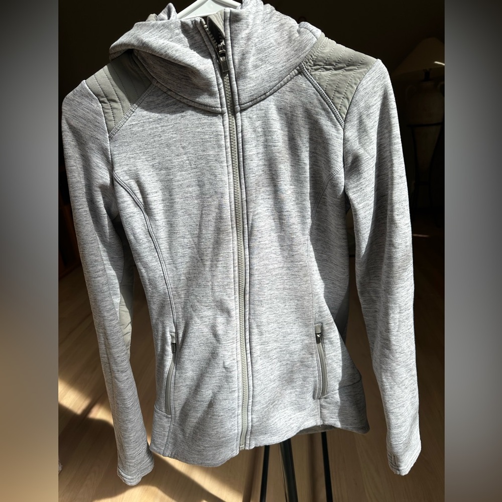 Gray Athleta Zip-Up Jacket - image 1